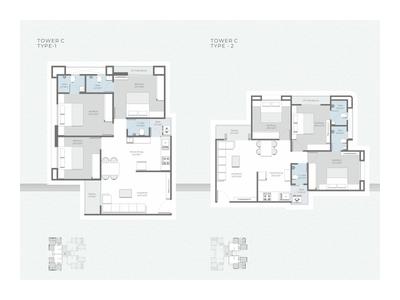Image of 1500 Sq.ft 3 BHK Apartment / Flat for sale in Shreeji Darshanam Crest, Tarsali, Vadodara for Rs. 5200000