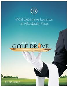 Image of 645 Sq.ft 2 BHK Apartment / Flat for sale in Bedarwal 63 Golf Drive, Kadarpur, Gurgaon for Rs. 10000000