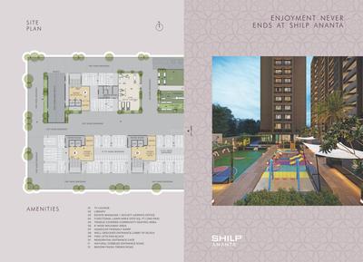 Image of 1100 Sq.ft 2 BHK Builder Floor for sale in Shilp Ananta by Shilp Group, Shela, Ahmedabad for Rs. 5500000