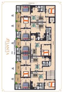 Image of 1200 Sq.ft 2 BHK Apartment / Flat for sale in Ambr Atlanta, Noida Extension, Greater Noida for Rs. 4999000