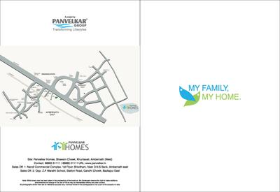 Image of 550 Sq.ft 1 BHK Apartment / Flat for sale in Panvelkar Homes, Khuntavali, Thane for Rs. 2450000