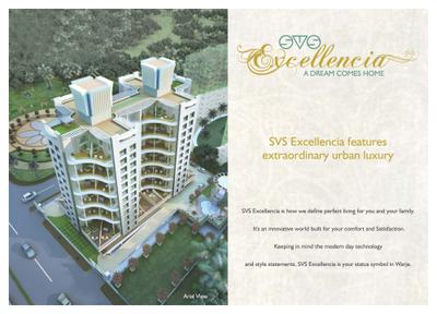 Image of 1177 Sq.ft 2 BHK Apartment / Flat for sale in SVS Excellencia, Warje, Pune for Rs. 11100000