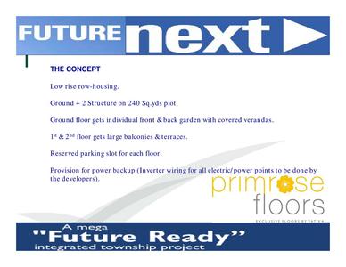 Image of 1056 Sq.ft 2 BHK Builder Floor for sale in Vatika Primrose Floors, Sector 82, Gurgaon for Rs. 13500000