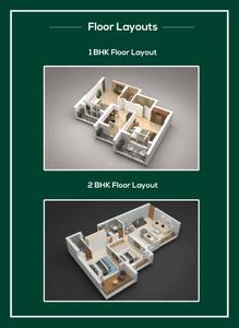 Image of 897 Sq.ft 2 BHK Apartment / Flat for sale in Mohankheda Greens, Ulhasnagar, Thane for Rs. 7225890
