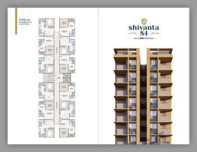 Image of 765 Sq.ft 1 BHK Apartment / Flat for sale in Shree Kashtbhanjan Shivanta 84, GIDC Naroda, Ahmedabad for Rs. 2700000