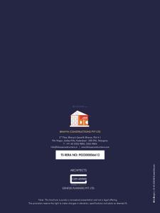 Bhavyas Tulasivanam Aarna Brochure 13