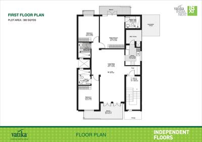 Image of 2160 Sq.ft 3 BHK Builder Floor for sale in Vatika Independent Floors, Sector 83, Gurgaon for Rs. 22500000