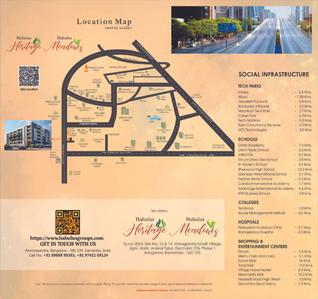Image of 1494 Sq.ft 3 BHK Apartment / Flat for sale in Habulus Meadows, Electronic City, Bengaluru for Rs. 8200000