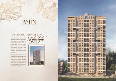 Image of 980 Sq.ft 2 BHK Apartment / Flat for sale in Crystal Amin Heritage, Nalasopara West, Nala Sopara for Rs. 6000000