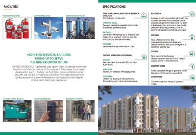 Image of 868 Sq.ft 3 BHK Apartment / Flat for sale in Supreme Residency, Kaikhali, Kolkata for Rs. 5800000