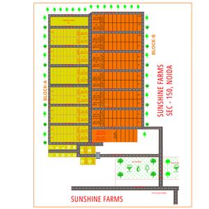 Image of 9072 Sq.ft 2 BHK Farm House for sale in Icon Sunshine Farms, Sector 150, Noida for Rs. 7500000