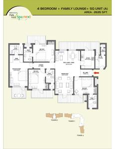 Image of 1934 Sq.ft 3 BHK Apartment / Flat for sale in Bestech Park View Spa Next, Sector 67, Gurgaon for Rs. 31500000