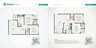 Image of 1799 Sq.ft 3 BHK Apartment / Flat for sale in Sudarshan Status, Sola, Ahmedabad for Rs. 10000000