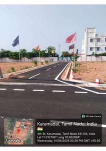 Image of 450 Sq.ft 1 BHK Independent House for sale in Vishnu Vishta, Karamadai, Coimbatore for Rs. 2685000