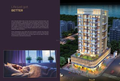 Image of 1200 Sq.ft 2 BHK Apartment / Flat for sale in Damodarpriya, Kharghar, Navi Mumbai for Rs. 17000000