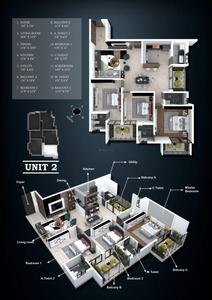 Image of 2000 Sq.ft 3 BHK Apartment / Flat for sale in Gm Govianu, Sheshadripuram, Bengaluru for Rs. 36500000