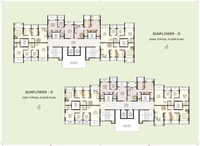 Image of 730 Sq.ft 1 BHK Apartment / Flat for sale in Nisarg Greens Phase 2 D, Ambernath East, Ambernath for Rs. 3650000