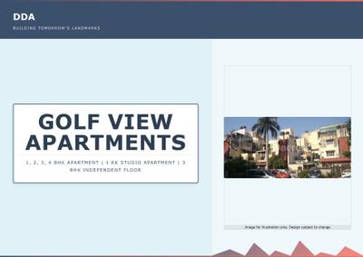 Image of 1600 Sq.ft 2.5 BHK Apartment / Flat for sale in Golf View Apartments, Saket, New Delhi for Rs. 30000000