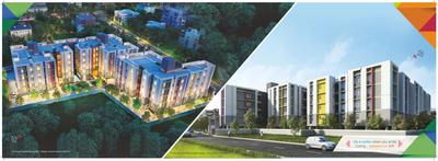 Image of 632 Sq.ft 2 BHK Apartment / Flat for sale in Aspira Joy, Panihati, Kolkata for Rs. 4000000