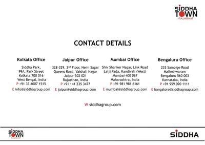 Siddha Town Brochure 20