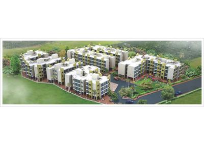 Image of 500 Sq.ft 1 RK Apartment / Flat for sale in Qualcon Greenwood Estate Phase 2, Hedutane, Navi Mumbai for Rs. 1800000