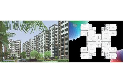 Image of 1427 Sq.ft 3 BHK Apartment / Flat for sale in Sairang Heights, Atladara, Vadodara for Rs. 4100000