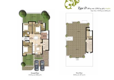 Image of 3240 Sq.ft 3 BHK Villa for sale in Unitech Nirvana Country II, Sector 71, Gurgaon for Rs. 83500000