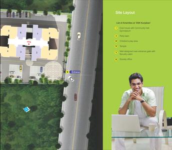 Image of 999 Sq.ft 2 BHK Apartment / Flat for sale in DSK Kunjaban, Punawale, Pune for Rs. 7000000