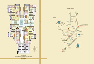 Image of 760 Sq.ft 2 BHK Apartment / Flat for sale in Puneet Kanchanganga, Thane West, Thane for Rs. 13500000