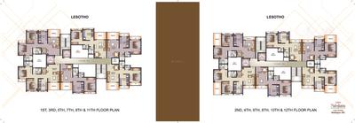 Image of 900 Sq.ft 2 BHK Apartment / Flat for sale in Tharwani Vedant Nakshatra Wing K Phase V, Badlapur West, Badlapur for Rs. 4000000