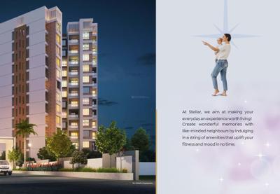 Image of 850 Sq.ft 2 BHK Apartment / Flat for sale in Rajluckxmi Stellar Homes, Wakad, Pune for Rs. 9000000