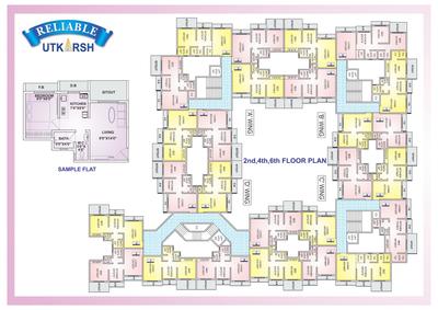 Image of 411 Sq.ft 1 RK Apartment / Flat for sale in Reliable Utkarsh, Nalasopara East, Nala Sopara for Rs. 2750000