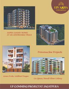 Image of 1467 Sq.ft 3 BHK Apartment / Flat for sale in HT Livasha, Jagatpura, Jaipur for Rs. 5868000