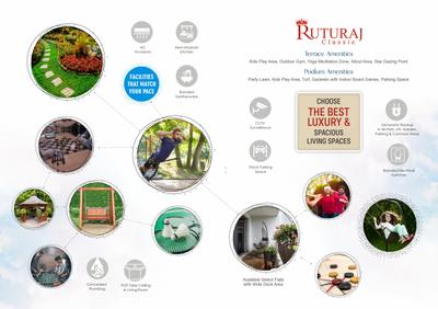 Image of 1200 Sq.ft 3 BHK Apartment / Flat for sale in Ruturaj Classic, Nalasopara West, Nala Sopara for Rs. 7500000