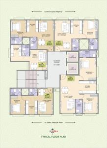 Image of 580 Sq.ft 1 BHK Apartment / Flat for sale in Vighnaharta Aaradhya, Vikhroli East, Mumbai for Rs. 8490000