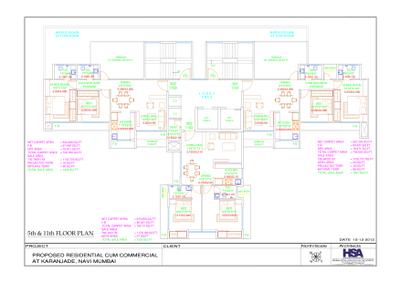 Image of 1287 Sq.ft 2 BHK Apartment / Flat for sale in New Homes Aum Shree, Karanjade, Navi Mumbai for Rs. 10000000