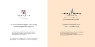 Image of 1000 Sq.ft 2 BHK Apartment / Flat for sale in Yashada Sterling Blooms, Rahatani, Pune for Rs. 8600000