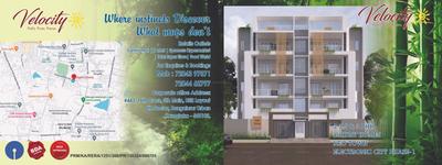 Image of 1500 Sq.ft 3 BHK Apartment / Flat for sale in Agani Velocity, Electronic City, Bengaluru for Rs. 12400000