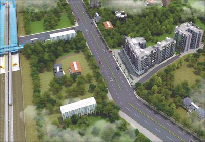 Image of 650 Sq.ft 1 BHK Apartment / Flat for sale in Sahajanand Vrindavan Heights, Shelu, Thane for Rs. 2149000