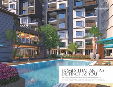 Image of 1820 Sq.ft 4 BHK Penthouse for sale in Ultimate Heights, Shahpura, Bhopal for Rs. 11800000