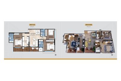 Image of 1043 Sq.ft 2 BHK Apartment / Flat for sale in Astrum Athena, Andheri West, Mumbai for Rs. 22000000