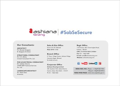Image of 1782 Sq.ft 4 BHK Villa for sale in Ashiana Tarang, Sector 24, Bhiwadi for Rs. 29500000