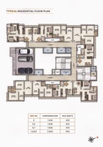 Image of 407 Sq.ft 1 BHK Apartment / Flat for sale in Natasha Atlantis, Vikhroli East, Mumbai for Rs. 8900000