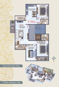 Image of 1060 Sq.ft 2 BHK Apartment / Flat for sale in Anant Niwas, Indira Nagar, Nashik for Rs. 4500000