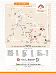 Image of 1050 Sq.ft 2 BHK Apartment / Flat for sale in KP Archana Paradise Phase 03, Mohammed Wadi, Pune for Rs. 7800000