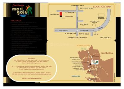 Image of 1202 Sq.ft 2 BHK Apartment / Flat for sale in Saldanha Marigold, Porvorim, Goa for Rs. 10000000