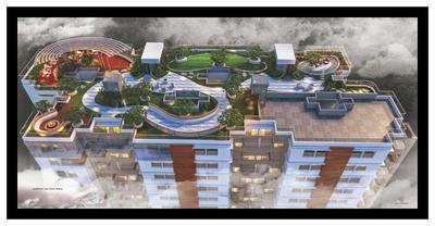 Image of 950 Sq.ft 2 BHK Apartment / Flat for sale in Mont Vert Blue Bells Aura, Pashan, Pune for Rs. 8500000