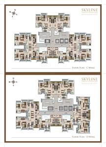 Image of 2500 Sq.ft 4.5 BHK Apartment / Flat for sale in Shri Ratnaraj Skyline Wing C, Bhayandar West, Mira Bhayandar for Rs. 27000000