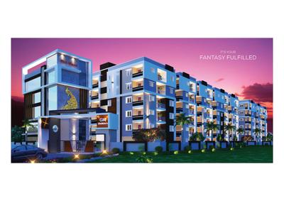 Image of 1510 Sq.ft 3 BHK Apartment / Flat for sale in GR Mayoora, Jeedimetla, Hyderabad for Rs. 12000000