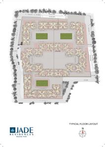 Image of 1270 Sq.ft 3 BHK Apartment / Flat for sale in Dheeraj Jade Residences , Wagholi, Pune for Rs. 7900000